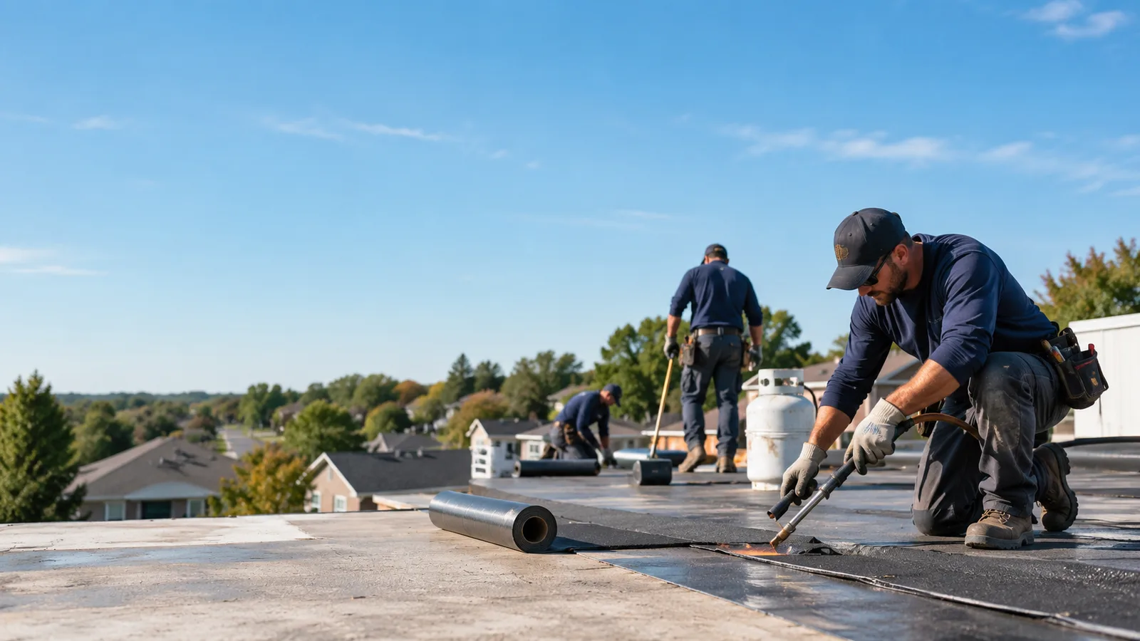 Flat Roof Leak Repair providers in Greenfield, IL